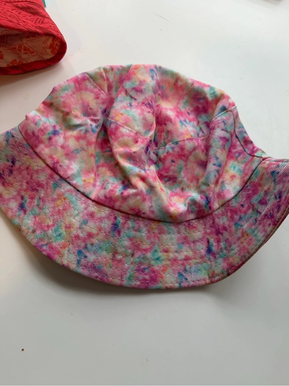 Lot of 3 various girls summer hats size 4t